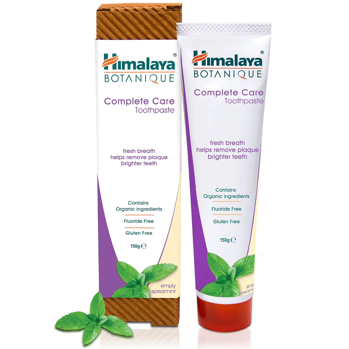 Himalaya Botanique Complete Care Toothpaste β Spearmint, Fluoride Free, SLS Free