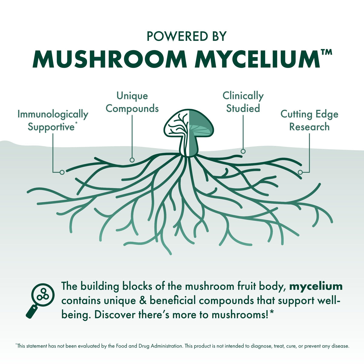 كبسولات Host Defense MycoBotanicals - مكمل فطر الريشي والتشاجا والميتاكي (60 كبسولة، 30 جرعة)