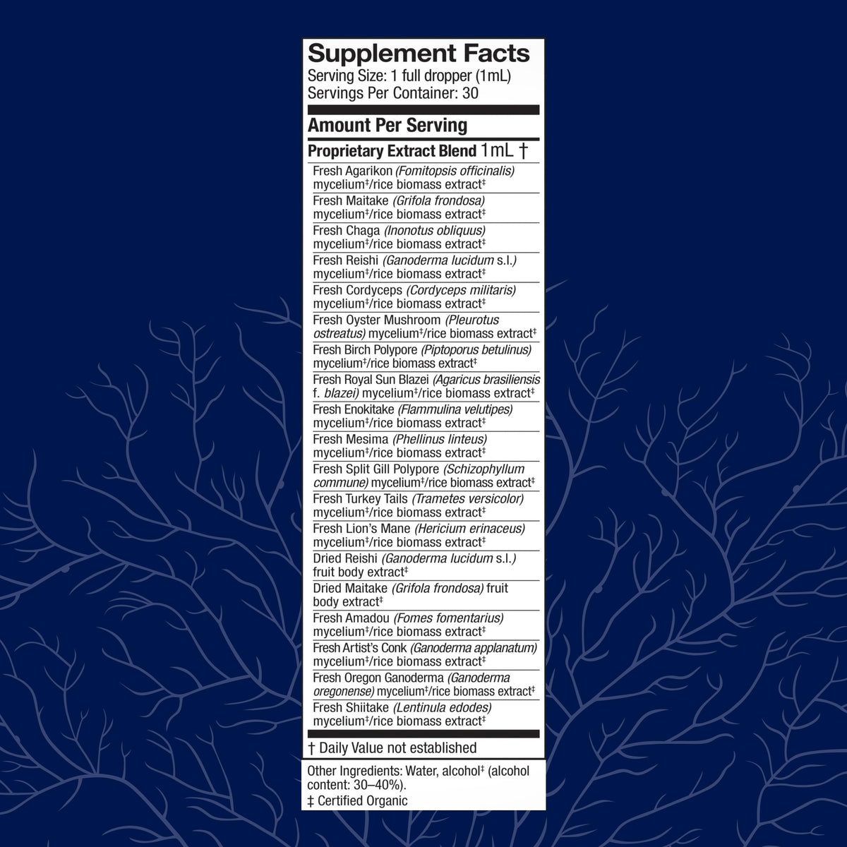 Host Defense MyCommunity Extract – 17-Species Mushroom Supplement for Immune Support | 1 fl oz