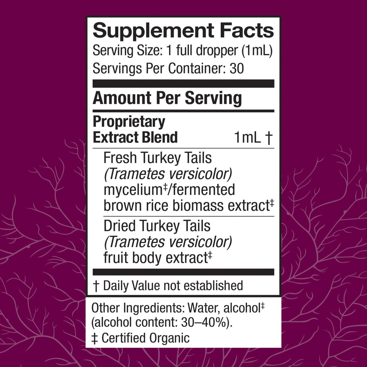 Host Defense Turkey Tail Extract – Digestive Health and Immune Support