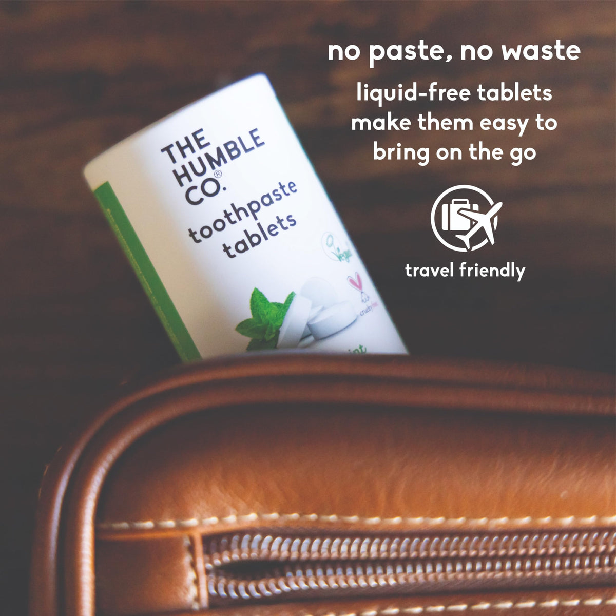 The Humble Co Chewable Toothpaste Tablets with Fluoride β Mint (180 ct)