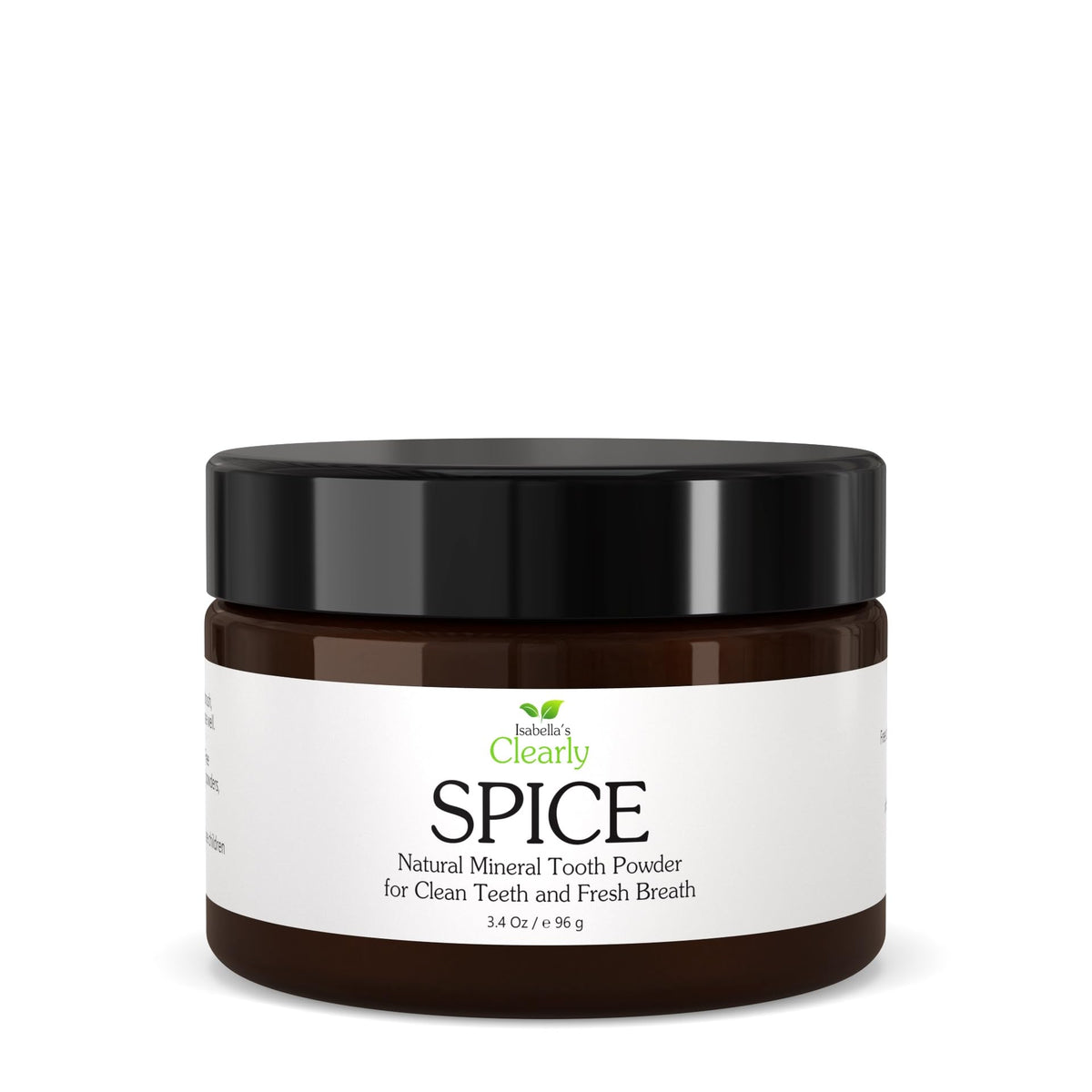 Isabella’s Clearly Spice Polvere Dentifricia Remineralizzante – Sbiancante Senza Fluoro