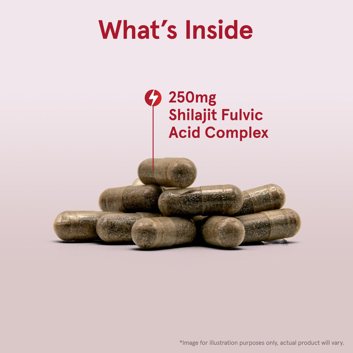 Jarrow Formulas Shilajit 250 mg حمض الفولفيك المركب - 60 كبسولة نباتية