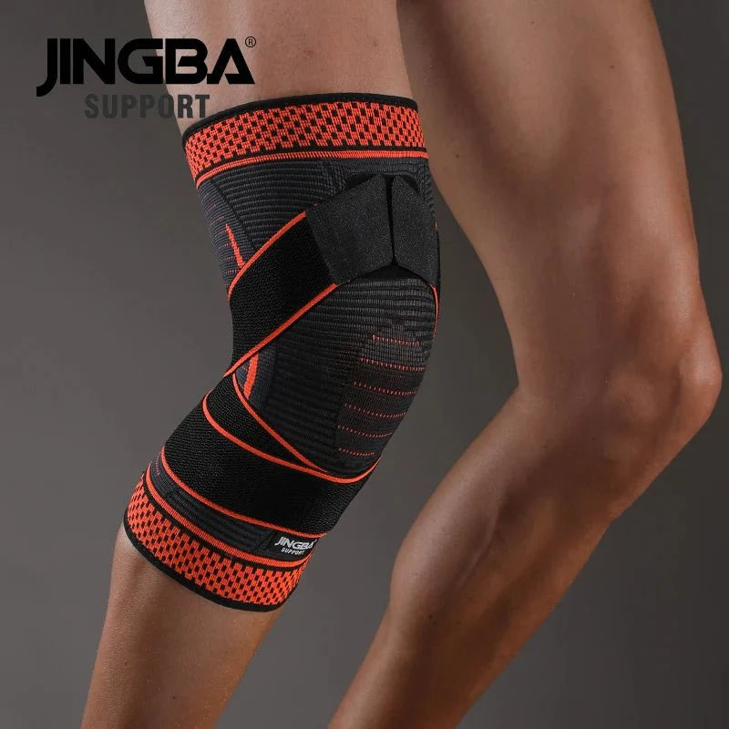 Adjustable Knee Support Compression Sleeve for Gym Sports Protection