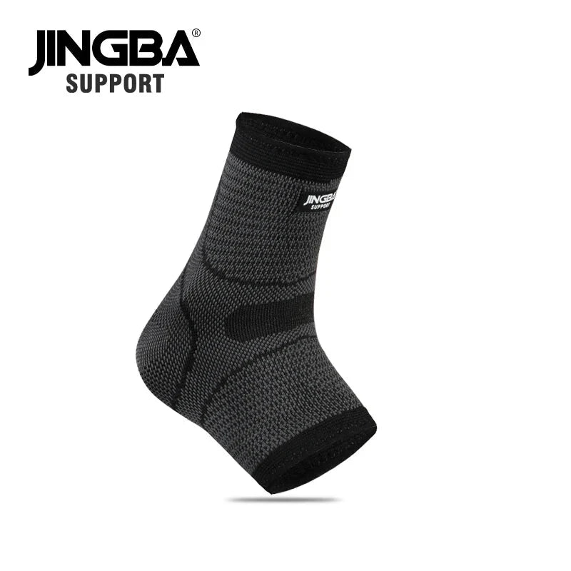 Compression Ankle Brace - Adjustable Knitted Support Sleeve for Sports Injury Protection