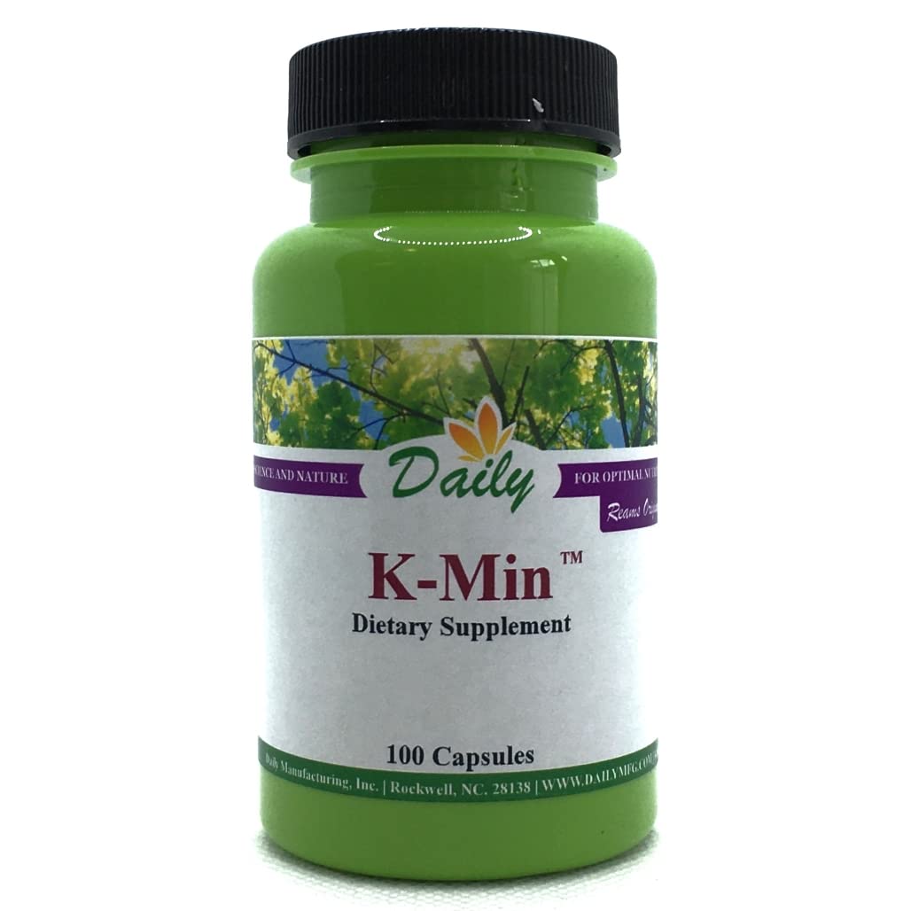 Daily Maunfacturing K-Min™ – 78 ملجم كالسيوم لكل كبسولة