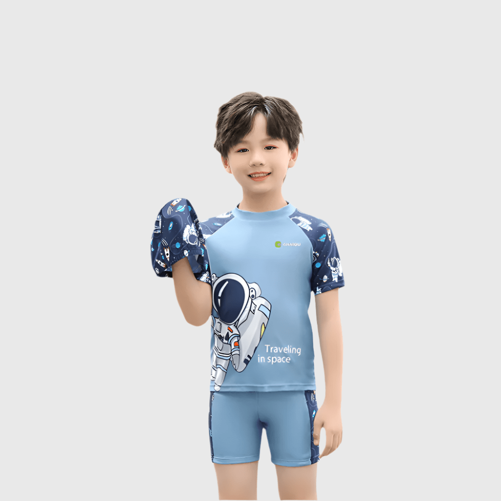 Kids UPF 50+ Holiday Swimwear