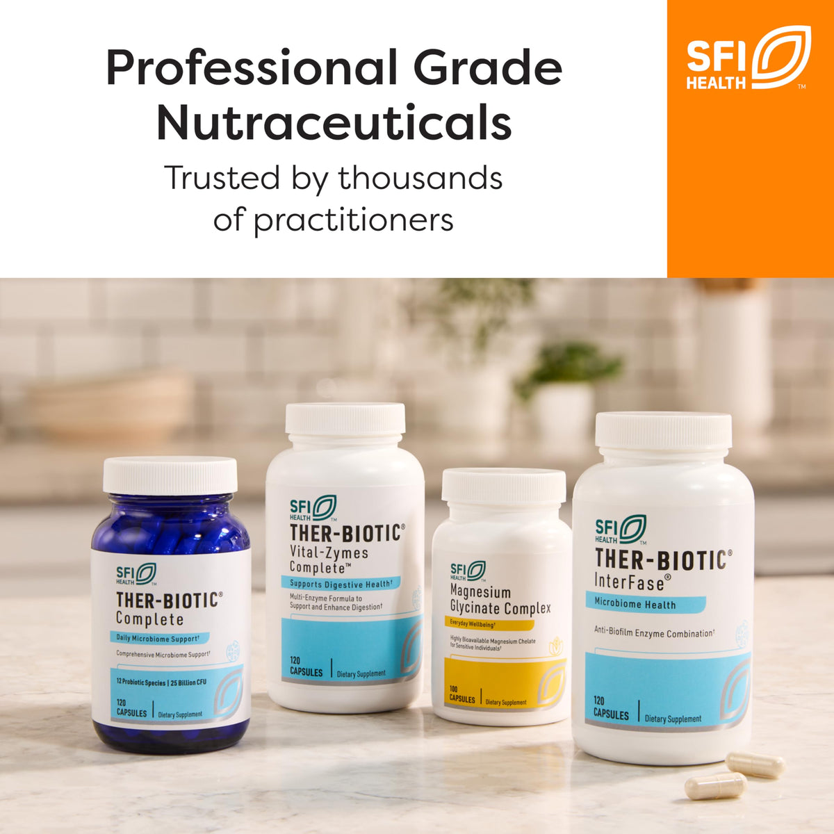 Klaire Labs SFI Health GABA - 420 ملغ من حمض جاما أمينوبوتيريك، ناقل عصبي لدعم الهدوء والمزاج (60 كبسولة)
