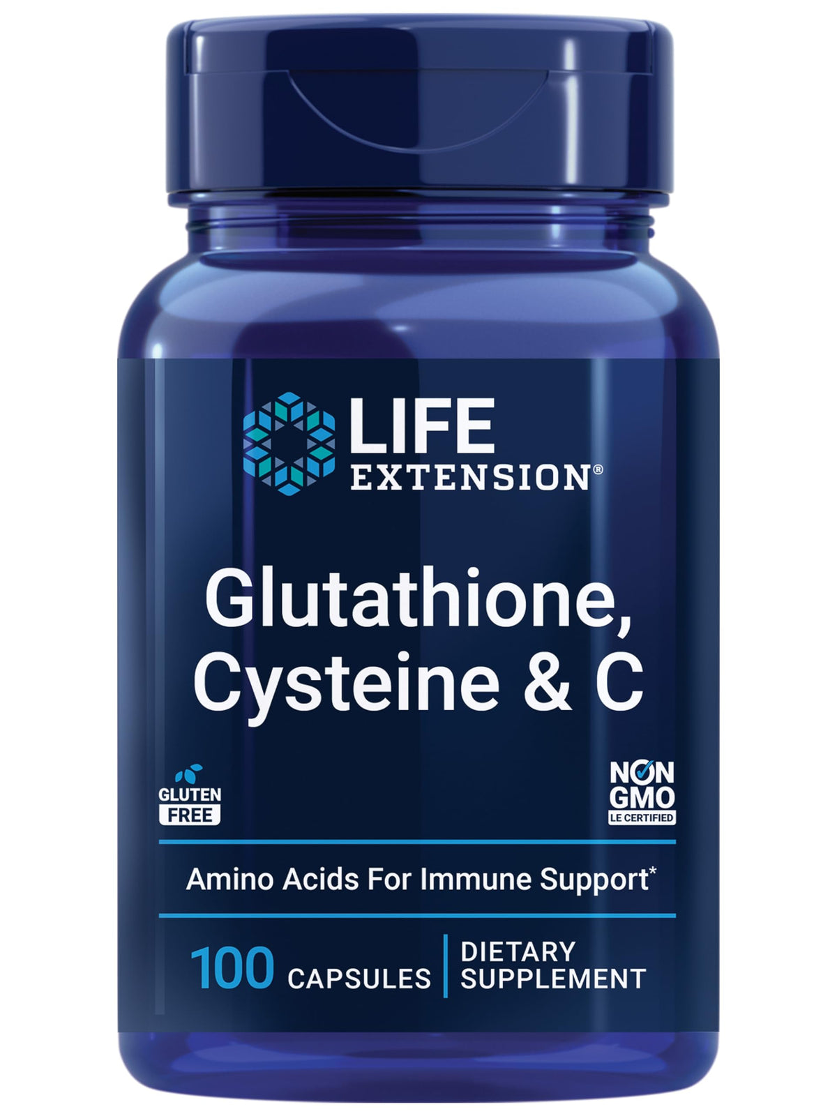Life Extension Glutathione, Cysteine & C، 500 ملغ فيتامين C - صحة الكبد