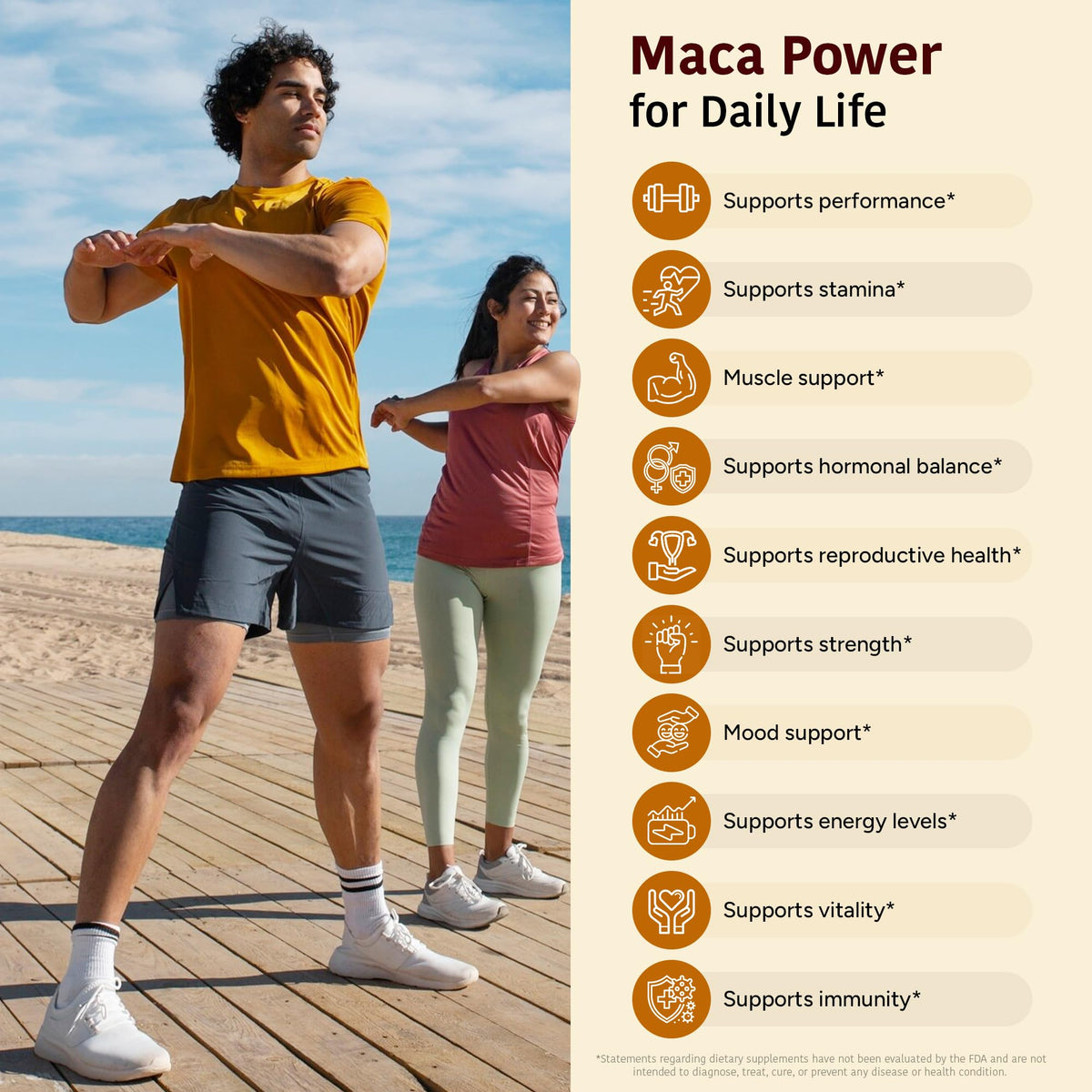 Peruvian Maca Root Capsules 150 ct β Yellow, Red & Black Maca + Black Pepper