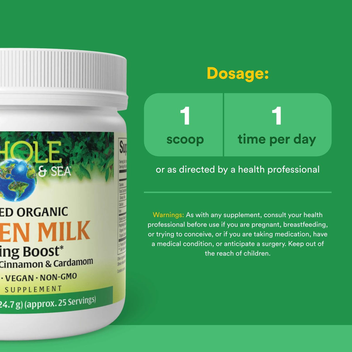 Whole Earth & Sea by Natural Factors β Energize Adrenal Boost with Maca Root & Ashwagandha, 6.2 oz Powder