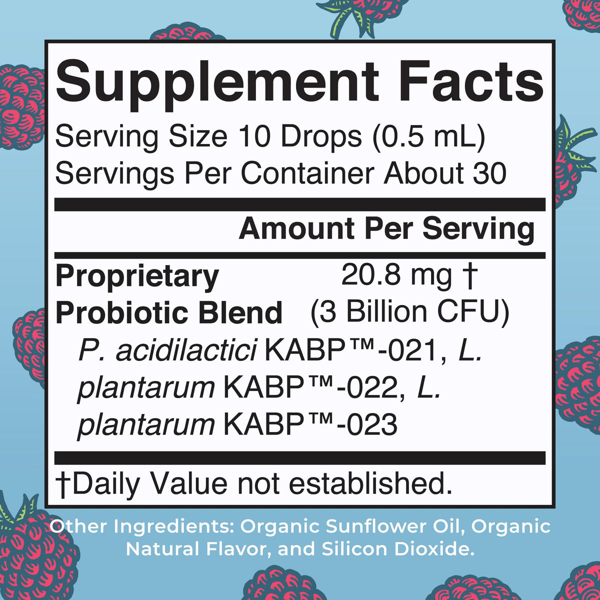 MaryRuth Organics USDA Organic 40+ Women's Probiotic Drops | Digestive Health & Stress Support