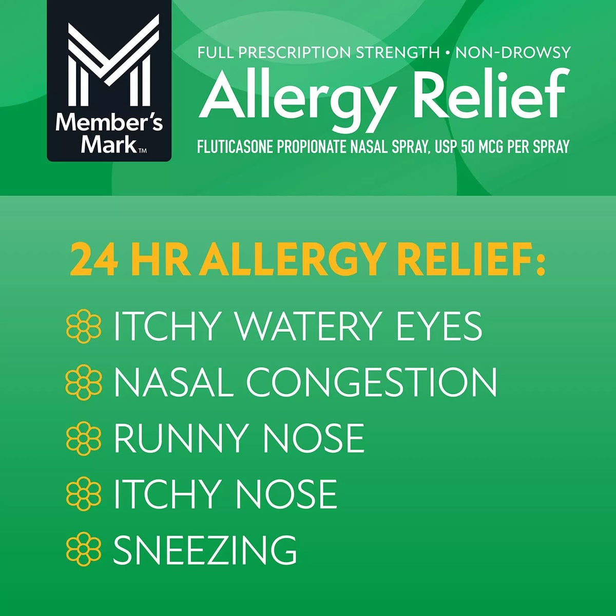 Members Mark Fluticasone Propionate Nasal Spray (6 pk, 0.54 fl oz)