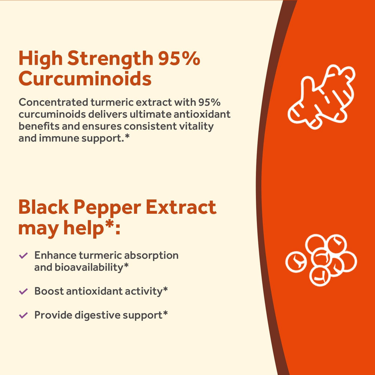 Doctor's Recipes Turmeric Curcumin 12,000 mg | High Potency with Black Pepper, 95% Curcuminoids β 60 Caps