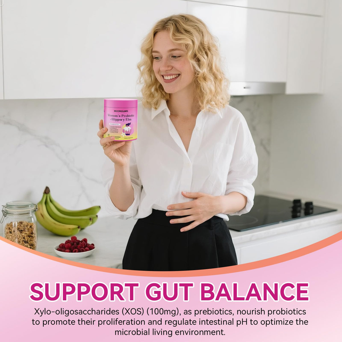 MOORGUMY Women's Probiotic Gummies β Gut Health & Intimate Support