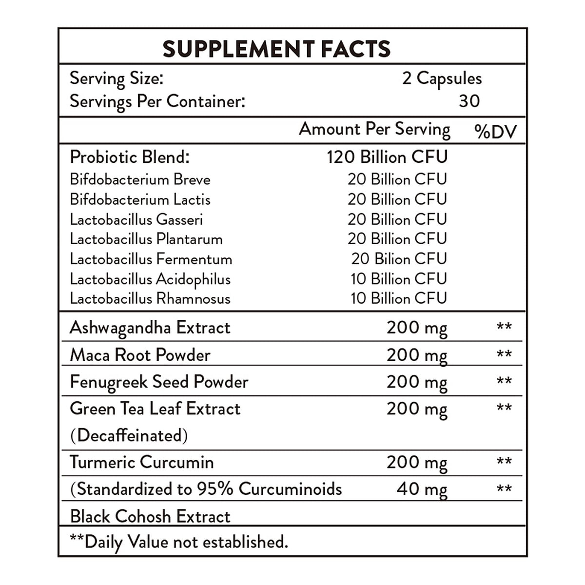 Nahid Liver Support Supplement – 120B CFUs Probiotics, 60 Capsules