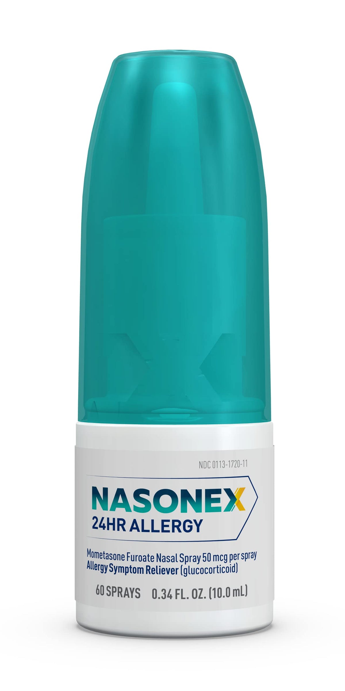 Nasonex 24HR Allergy Nasal Spray – Non-Drowsy, Scent-Free, Full Prescription Strength (60 Sprays)
