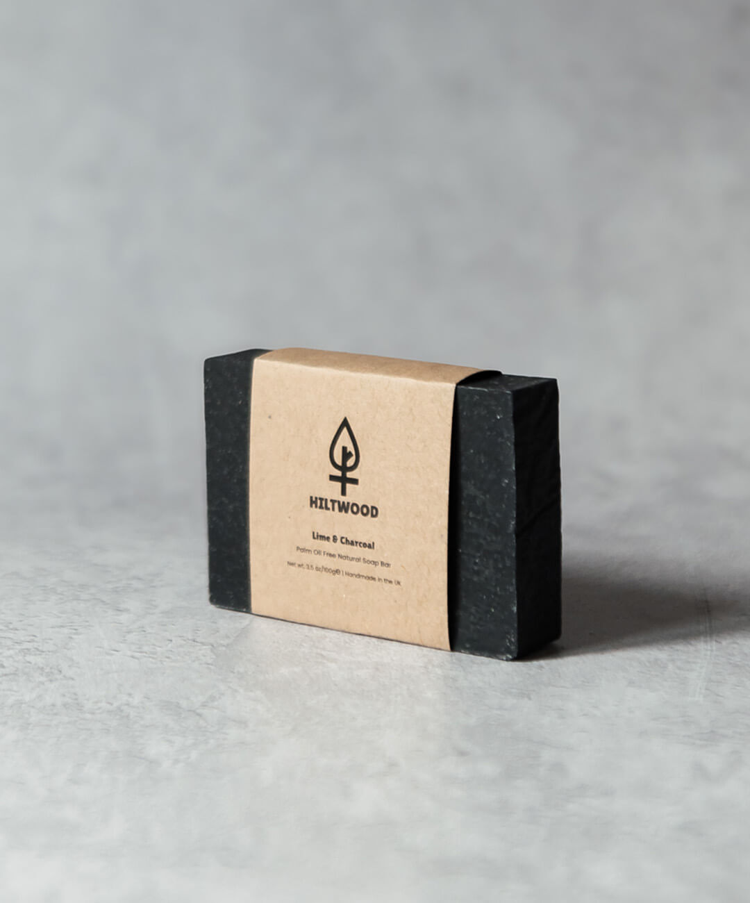 Lime & Charcoal Natural Soap Bar - HealVia