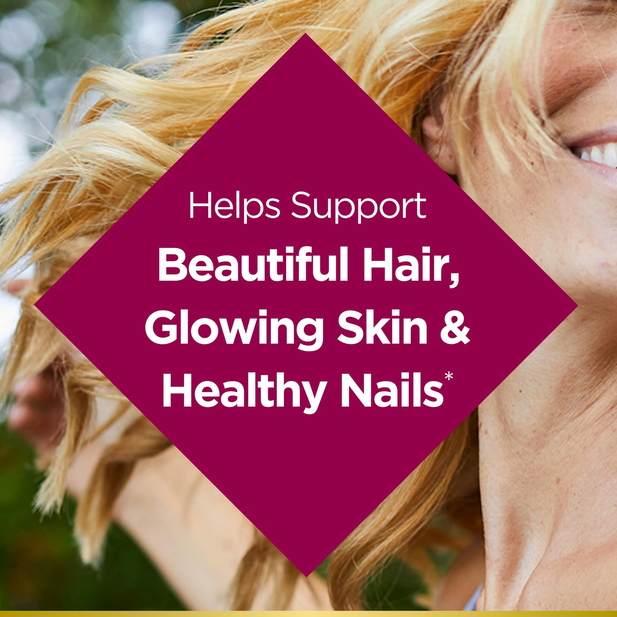 Nature's Bounty Hair, Skin & Nails Formula β 3,000 mcg Biotin, 60 Caplets