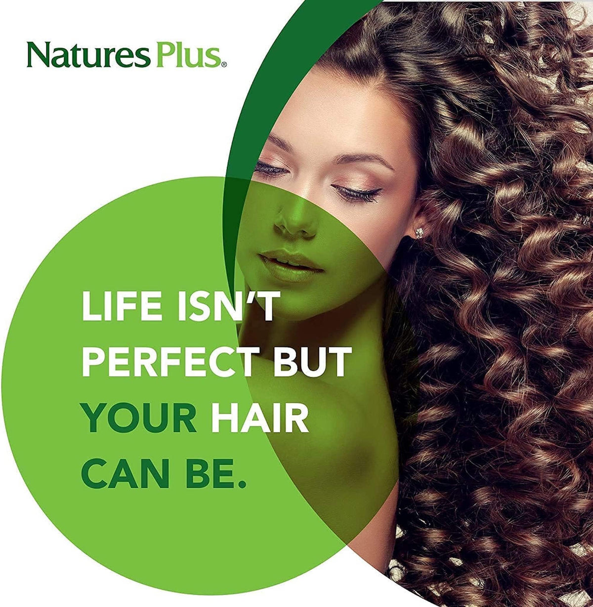 NaturesPlus بيوتين ممتد المفعول – 90 قرصًا (90 حصة) – نباتي، خالٍ من الغلوتين