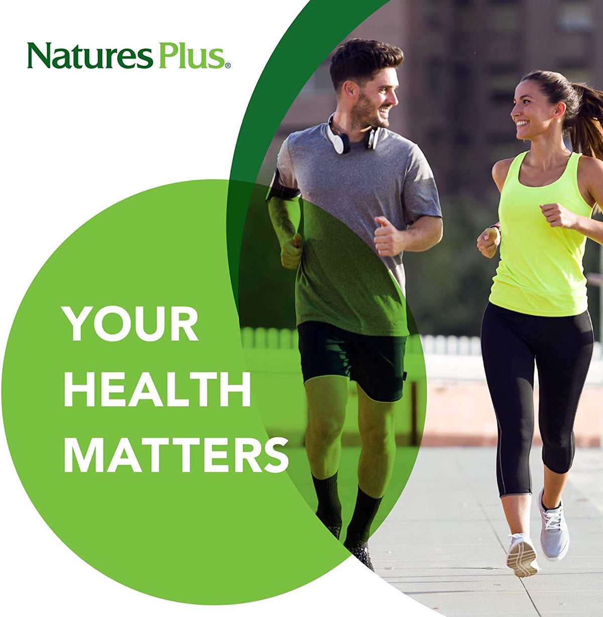 NaturesPlus بيوتين ممتد المفعول – 90 قرصًا (90 حصة) – نباتي، خالٍ من الغلوتين