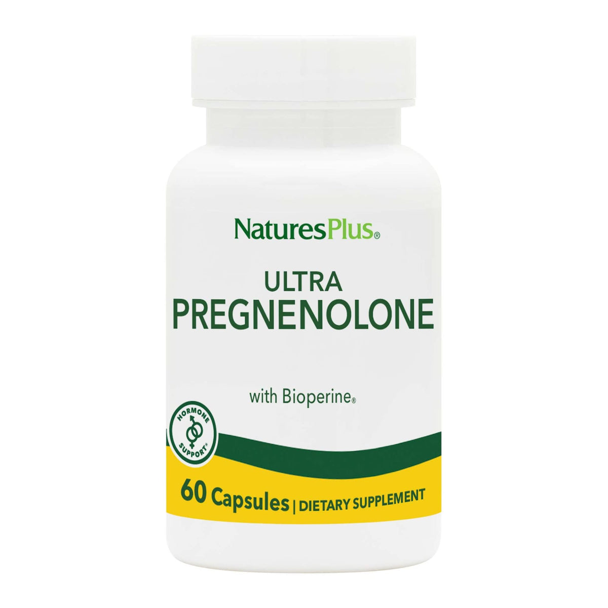 NaturesPlus Ultra Pregnenolone - 60 كبسولة | دعم المناعة والإدراك