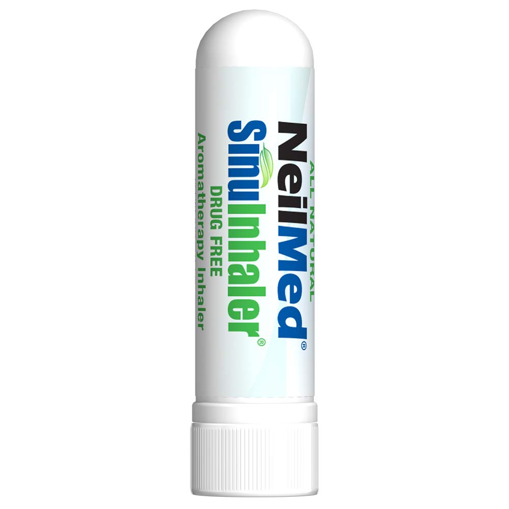 NeilMed SinuInhaler – جهاز استنشاق طبيعي بالروائح العلاجية غير دوائي (عبوة إضافية) عدد 2