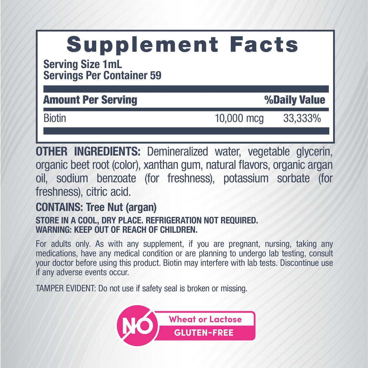 NeoCell Biotin Liquid Drops 10000mcg β 2oz Berry Flavor | Hair, Skin & Nails