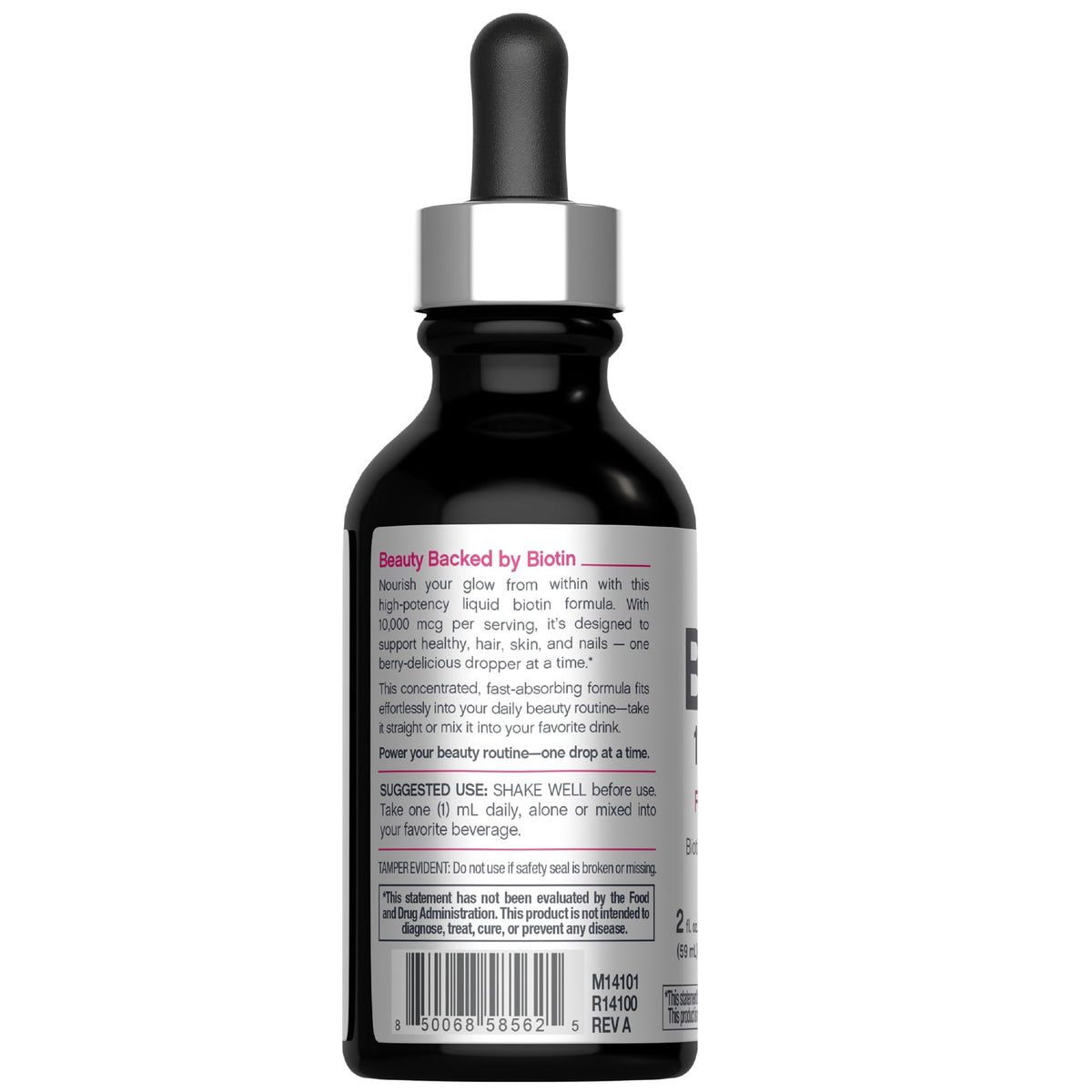 NeoCell Biotin Liquid Drops 10000mcg β 2oz Berry Flavor | Hair, Skin & Nails