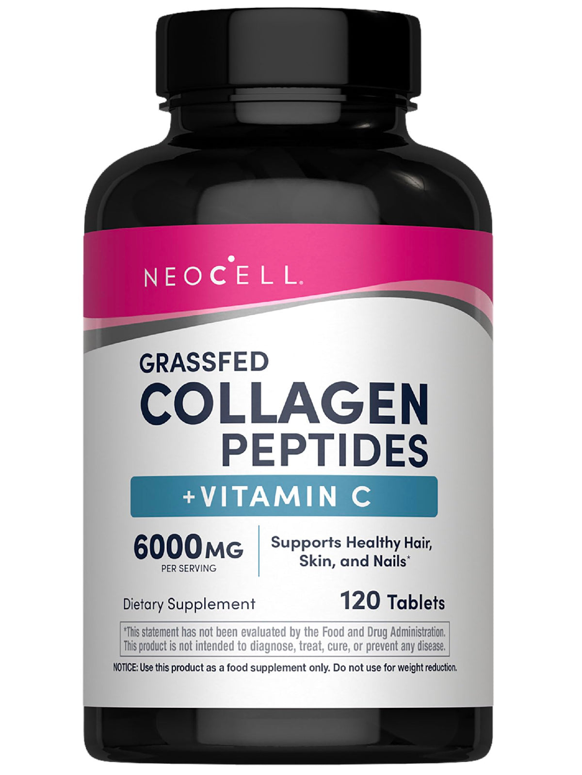 NeoCell Super Collagen Plus Vitamin C – للبشرة والشعر والأظافر (120 كبسولة)