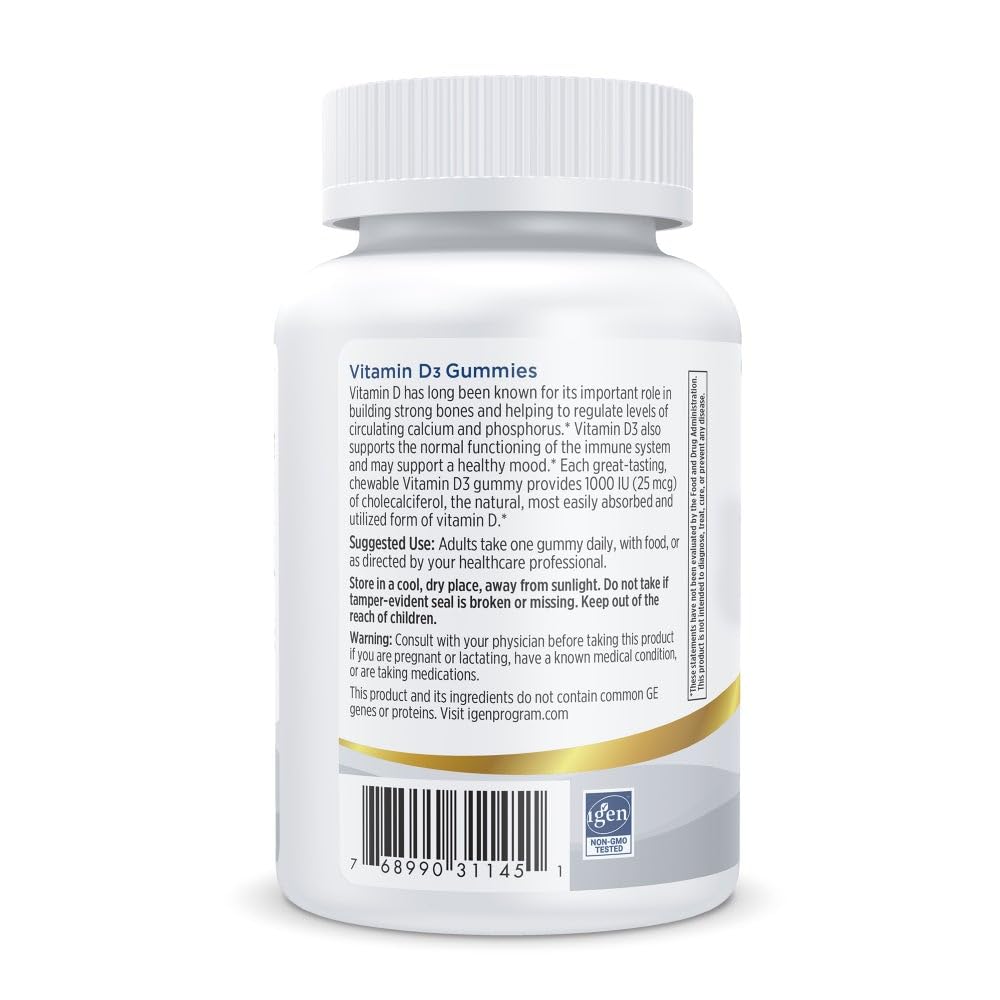 Nordic Naturals Pro Vitamin D3 Gummies - توت بري، 1000 وحدة دولية (60 قطعة حلوى)