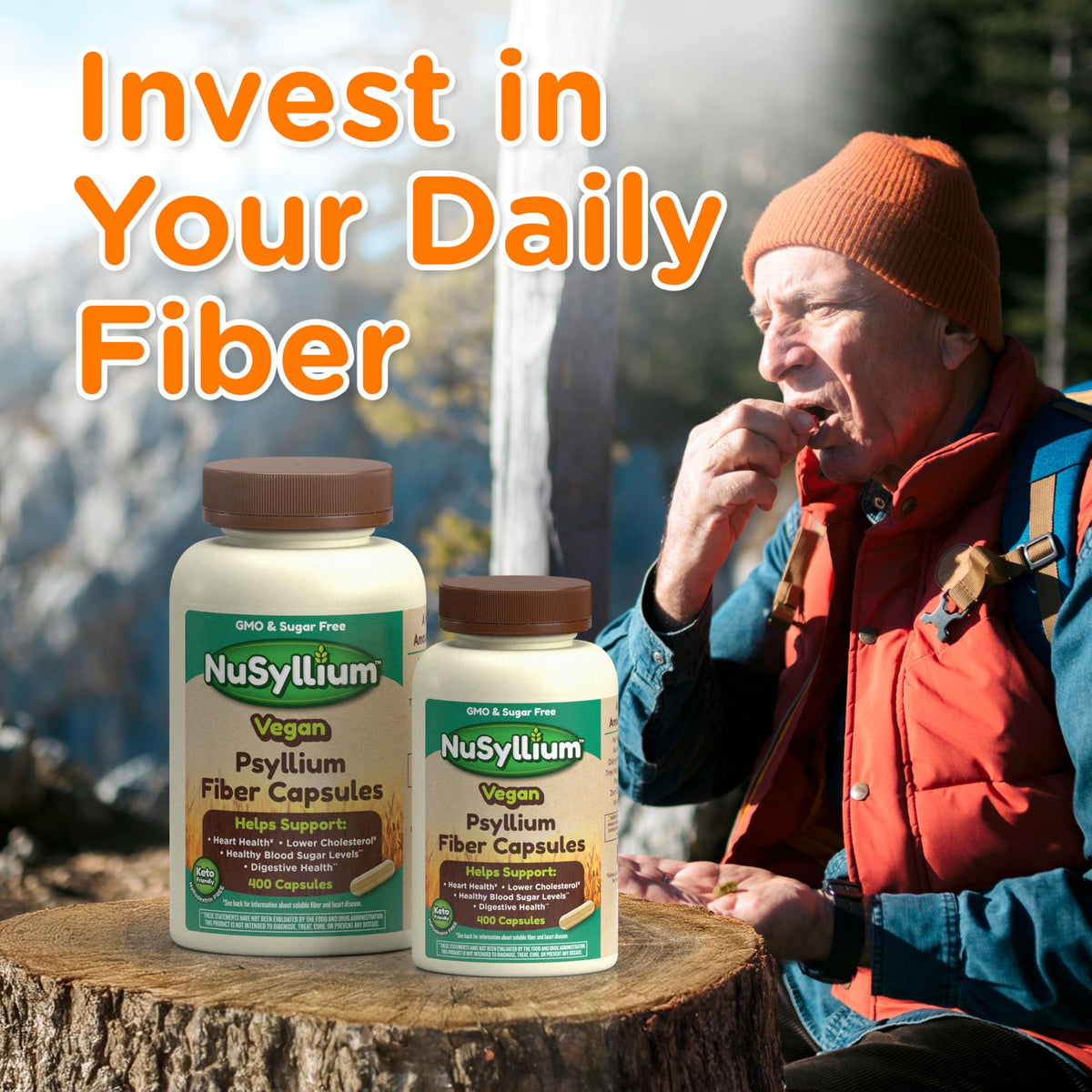 NuSyllium Ultra Psyllium Husk Powder Organic 10.7 oz – سكر مجاني كيتو ألياف