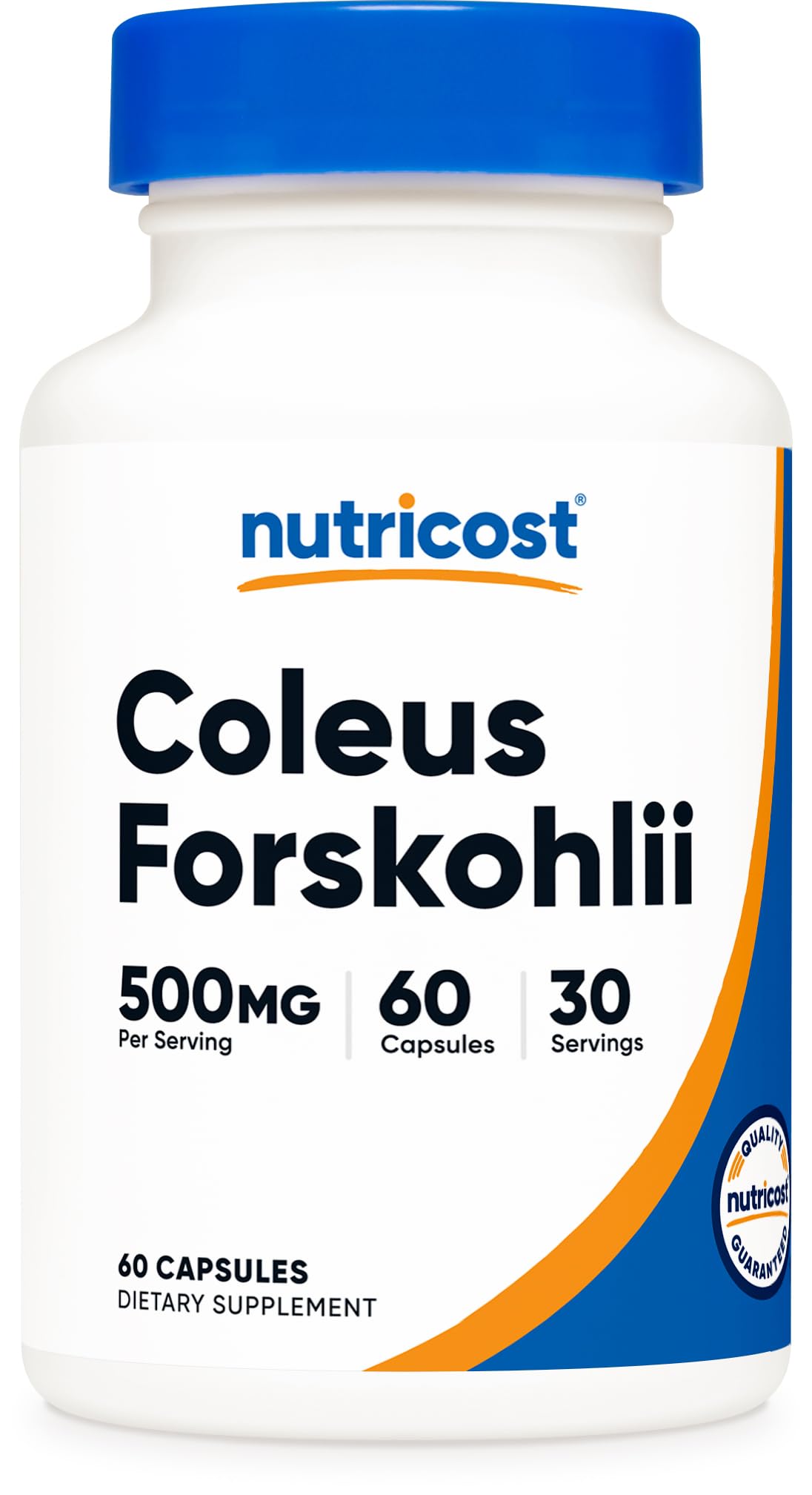 Nutricost كوليوس فورسكوهلي 500 ملجم - 60 كبسولة | تركيبة بأقصى قوة