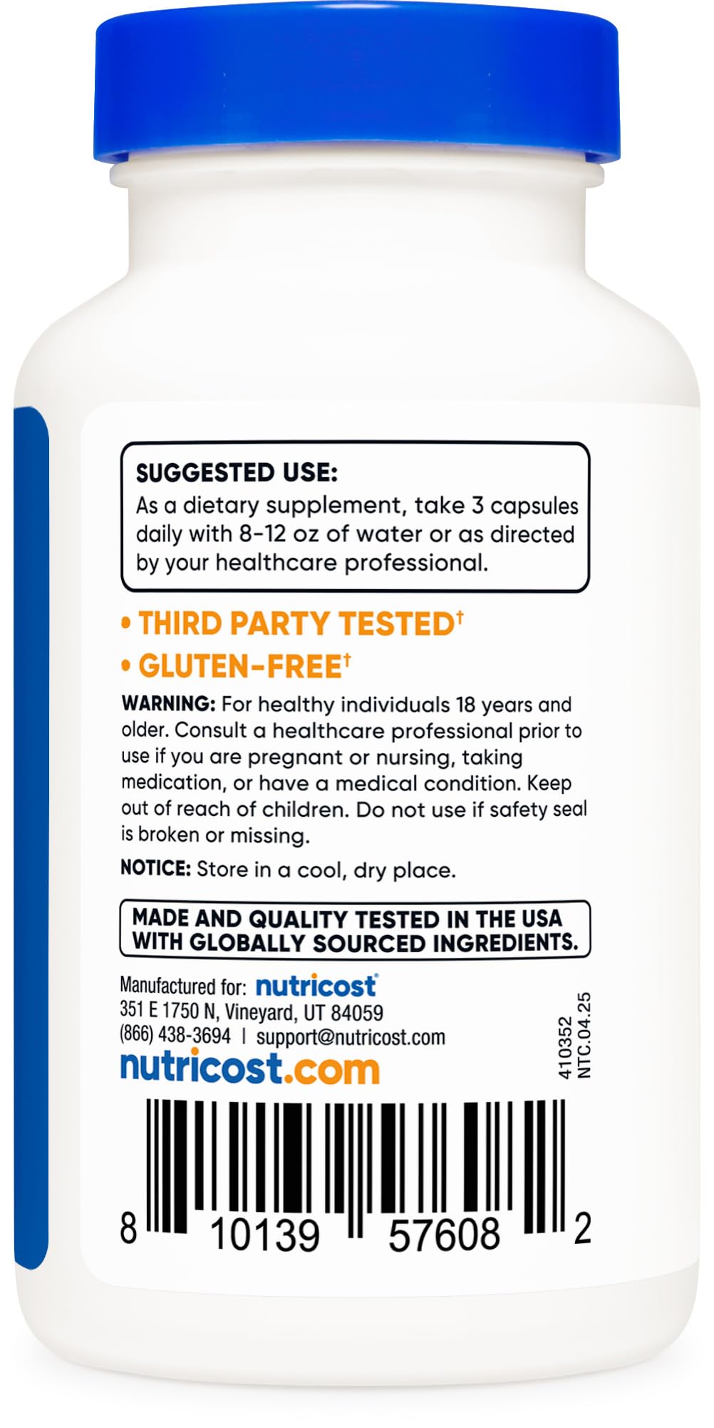 Nutricost Haritaki 2250mg - 90 Vegan Capsules | GMO-Free, Gluten-Free