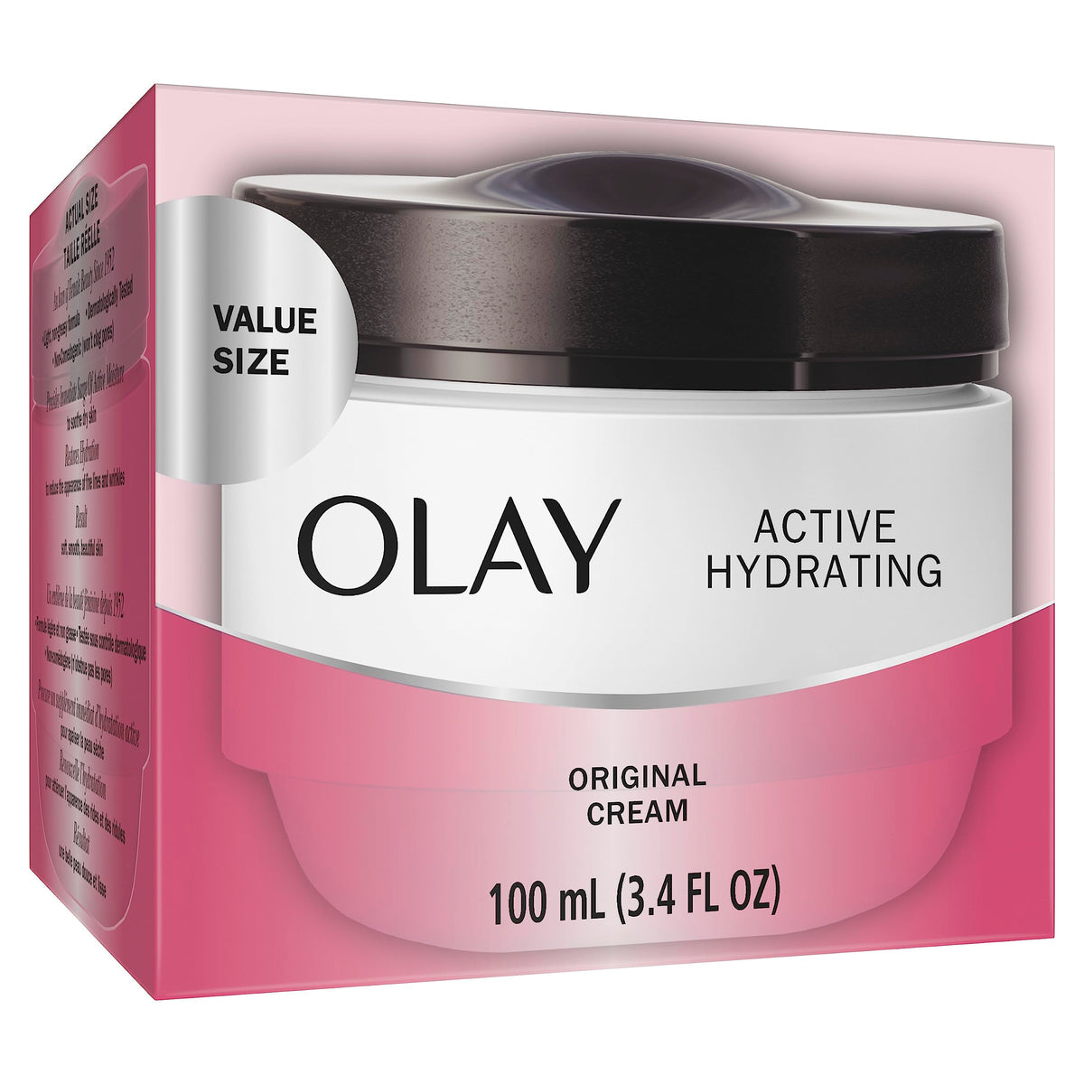 Olay Active Hydrating Cream β Face Moisturizer, 3.4 fl oz | 48-Hour Hydration