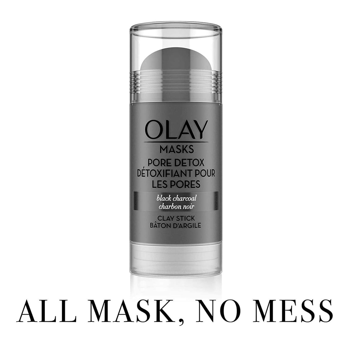 Olay Face Mask Stick β Clay Charcoal Pore Detox, 1.7 oz