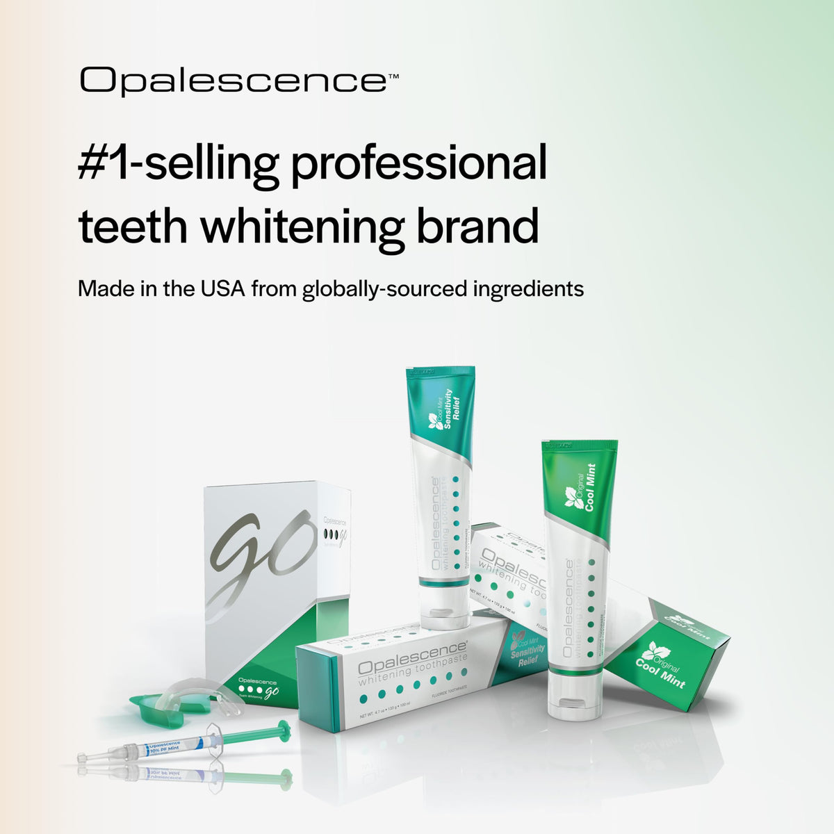 Opalescence 10% Teeth Whitening Kit – Low Sensivity, 4 Syringes Refills – Made in USA by Ultradent 5211-2