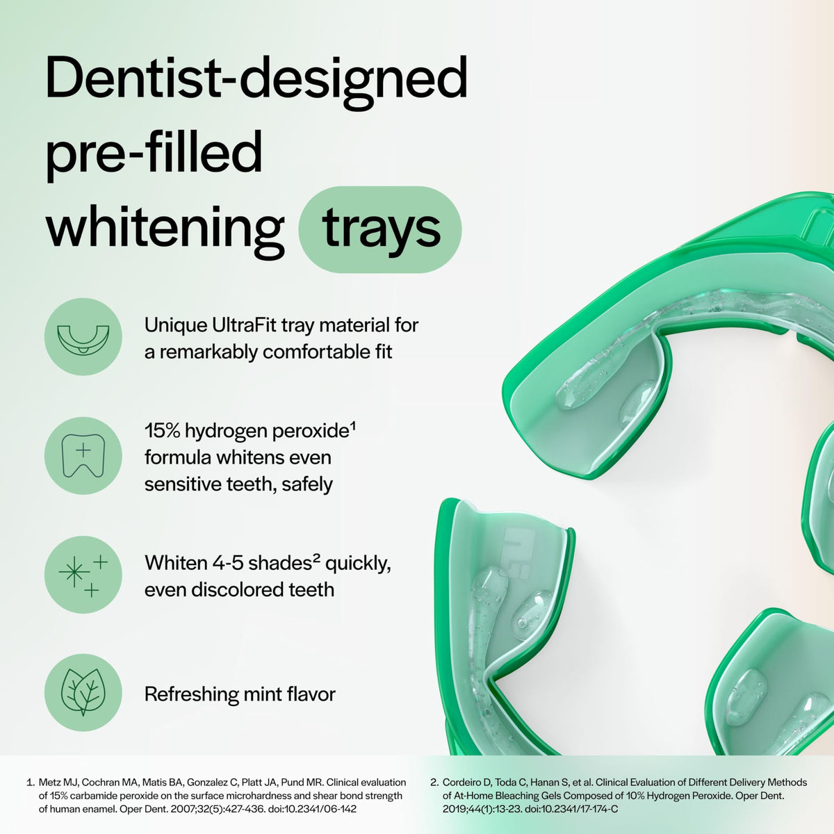 Opalescence Whitening Bundle: Go 15% Trays + Mint Toothpaste (5194-5166)