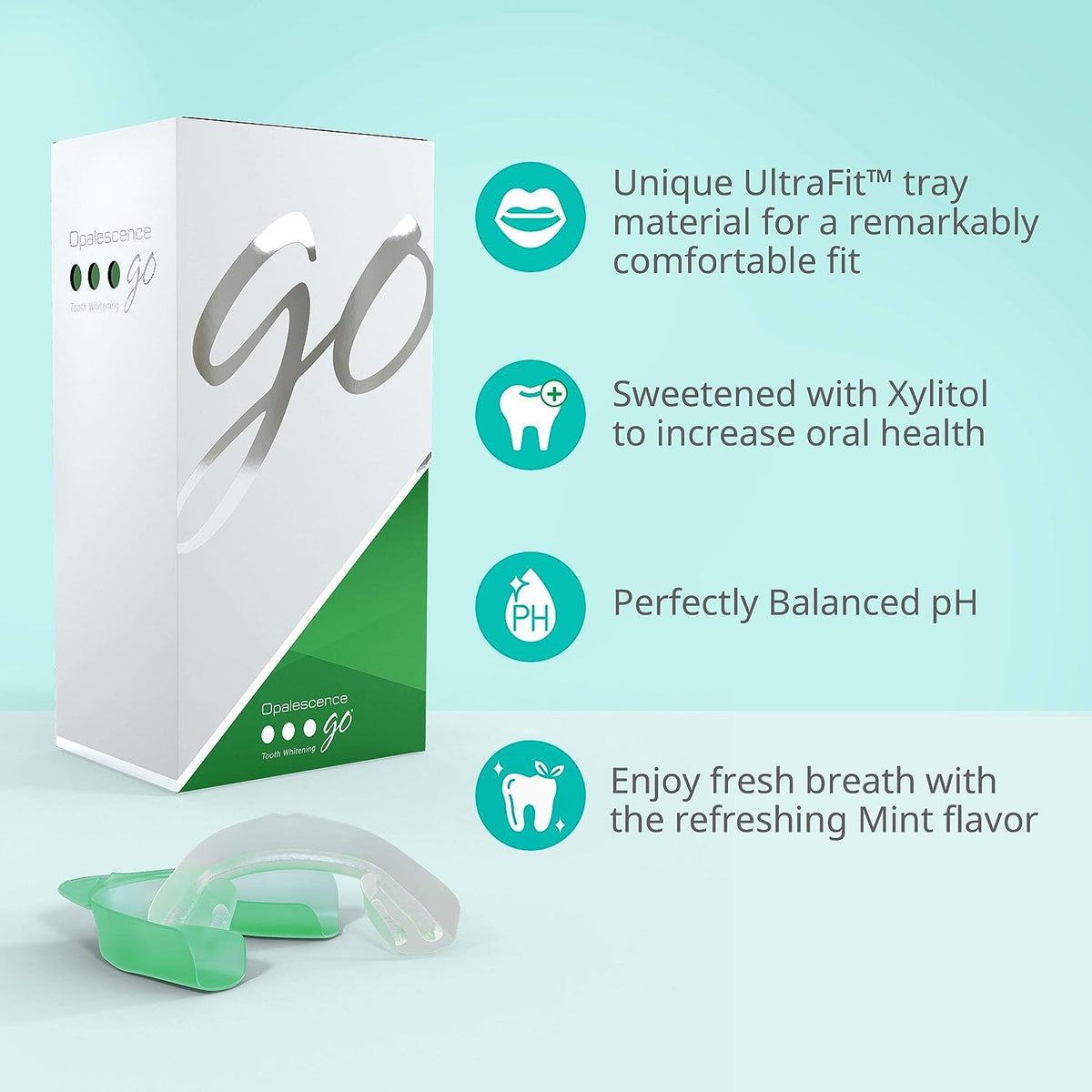 Opalescence Go 10% Mint Teeth Whitening Kit β 10 Treatments GO10-5193-1