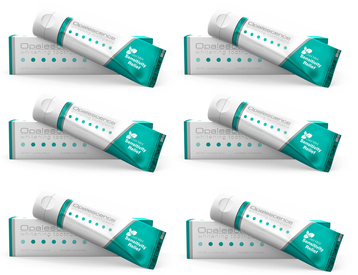 Opalescence Sensitive Whitening Toothpaste – Travel Size 1 oz (6 Pack) Mint
