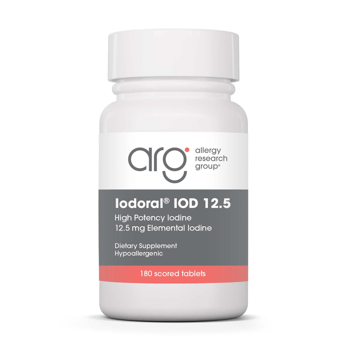 Optimox Iodoral 12.5 ملجم – اليود ويوديد البوتاسيوم لتوازن الغدة الدرقية والأيض (180 حصة، 180 قرصًا) – خالٍ من الغلوتين والصويا