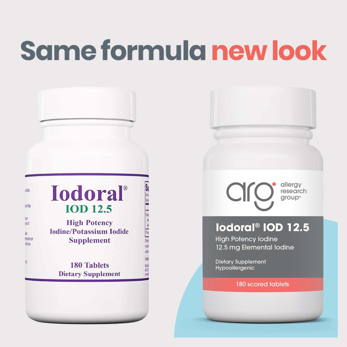 Optimox Iodoral 12.5 ملجم – اليود ويوديد البوتاسيوم لتوازن الغدة الدرقية والأيض (180 حصة، 180 قرصًا) – خالٍ من الغلوتين والصويا