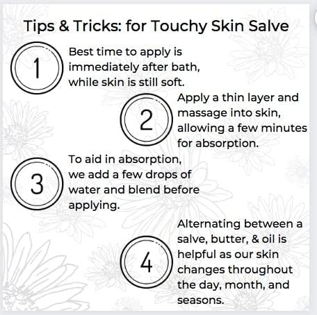 Ora's Amazing Herbal Touchy Skin Salve β Sensitive Skin Eczema Cream (4 oz)