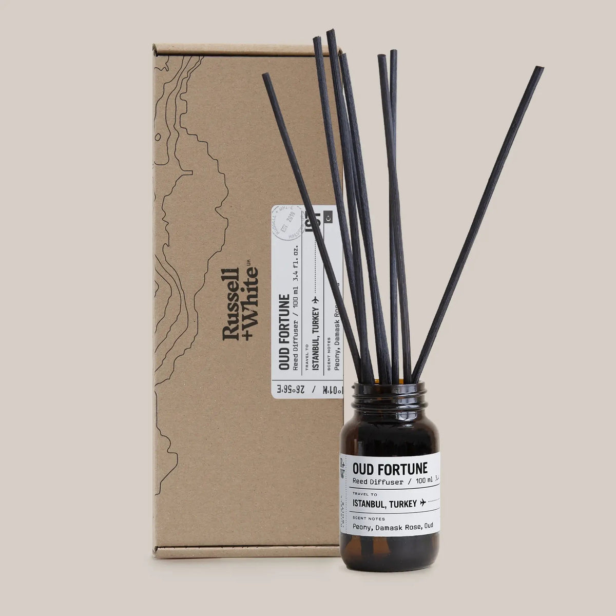 Oud Fortune Reed Diffuser - HealVia LimitedHealVia LimitedOud Fortune Reed Diffuser