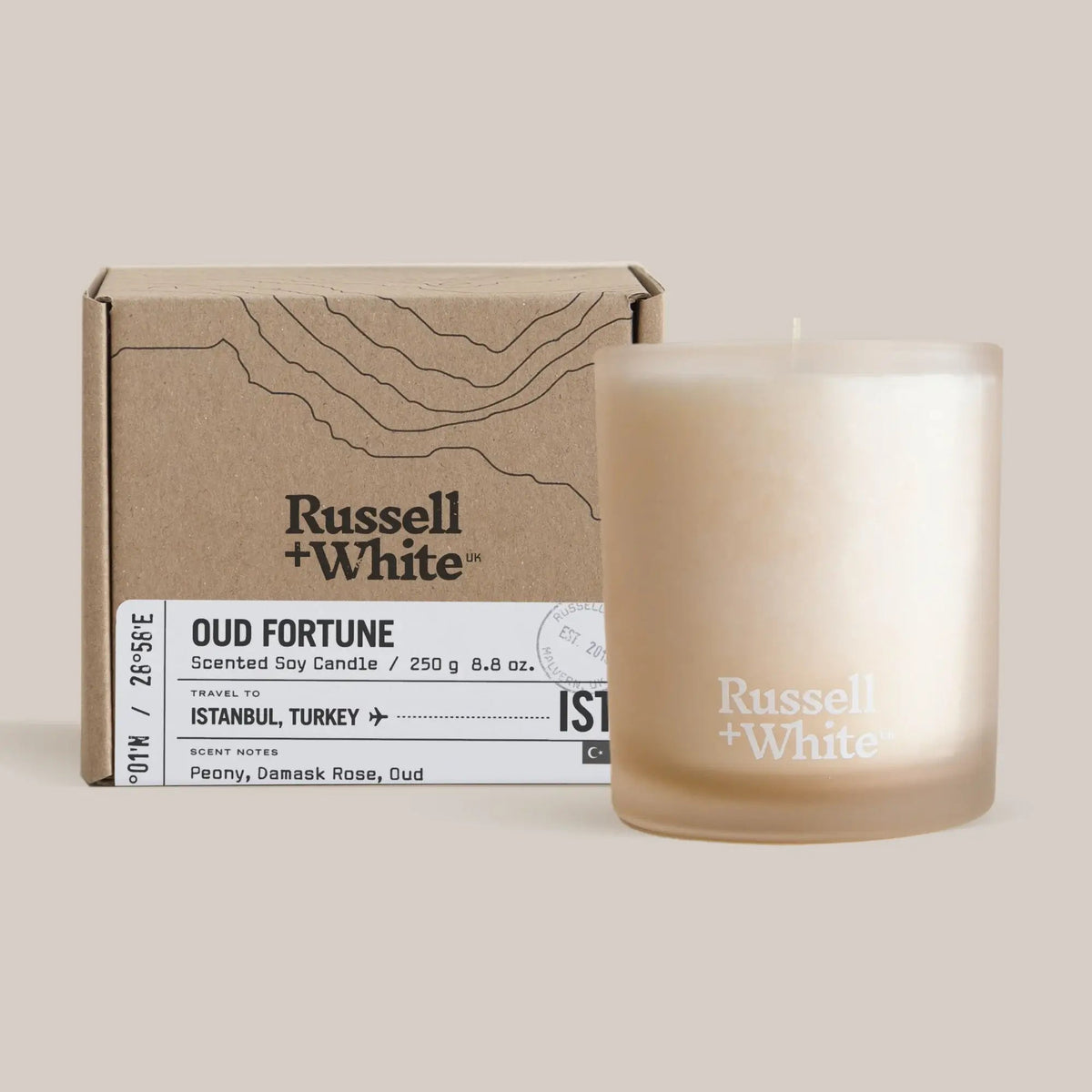 Oud Fortune Scented Candle - HealVia LimitedHealVia LimitedOud Fortune Scented Candle