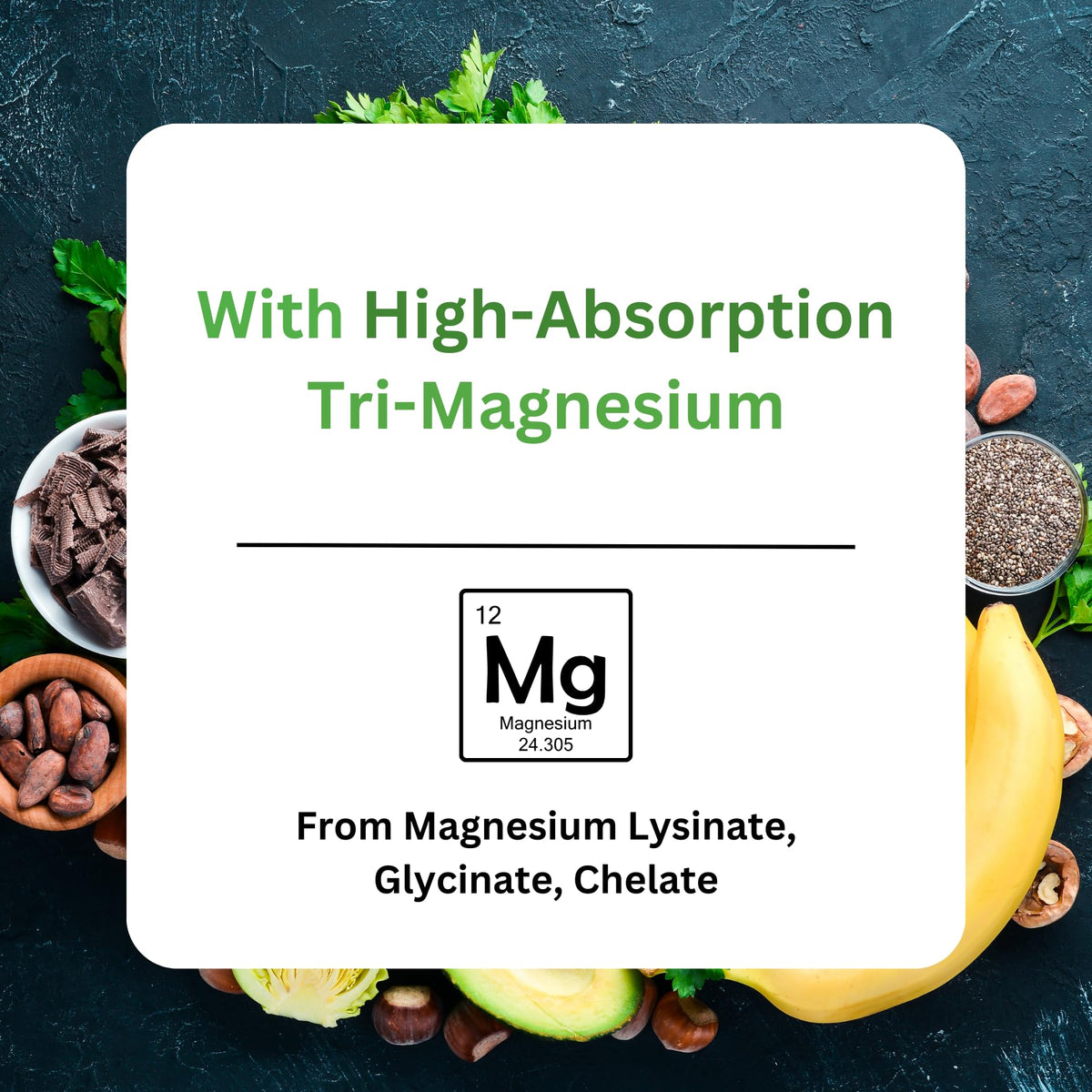 Paradise Herbs Earth's Blend Magnesium Supplement β Stress Relief, Sleep Support, Heart Health, Nerves & Muscles | Vegan, Non-GMO, Gluten Free, 90 Vegetarian Capsules