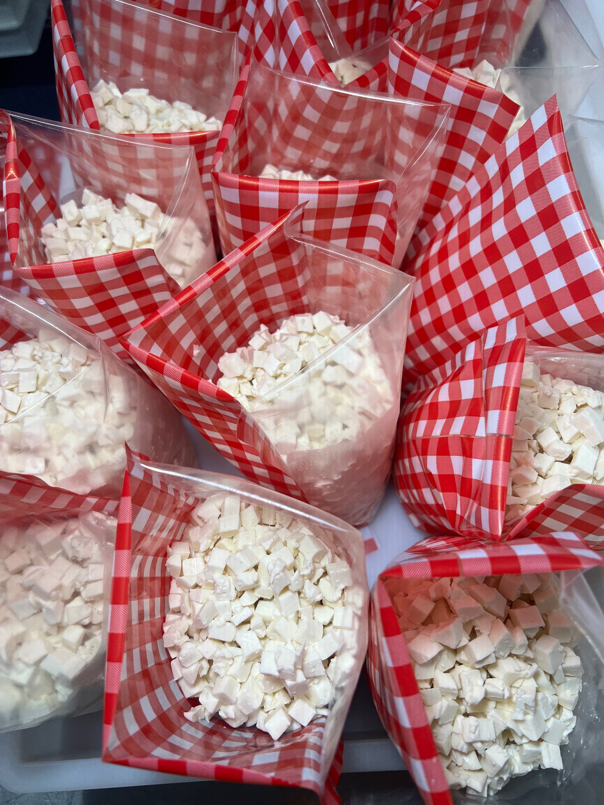 Plant-Based Cubed Mozzarella 1kg