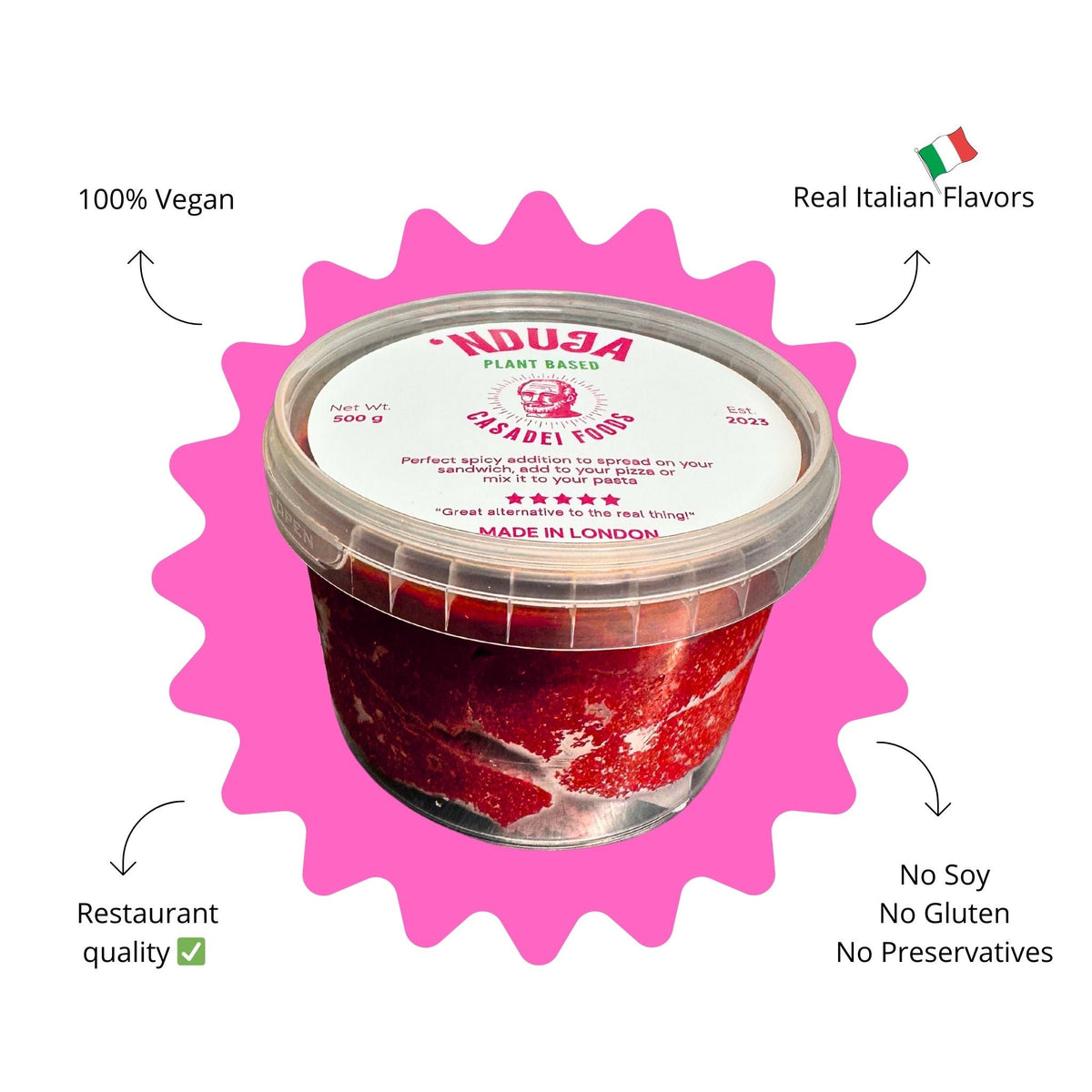 Plant-Based 'Nduja 150g