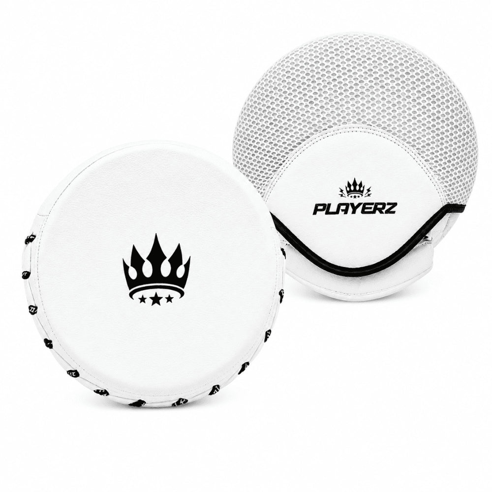 Playerz CoachTech Micro Focus Pads - White