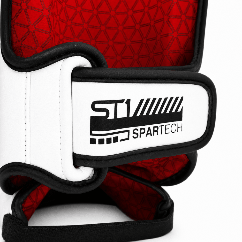 Playerz SparTech Shin Guards - White/Black